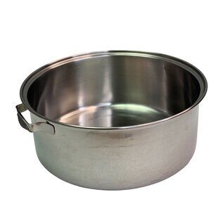 Lifetime Insert Pot 3 Quart Double Boiler Stainless Steel Metal Handles 9.5 in